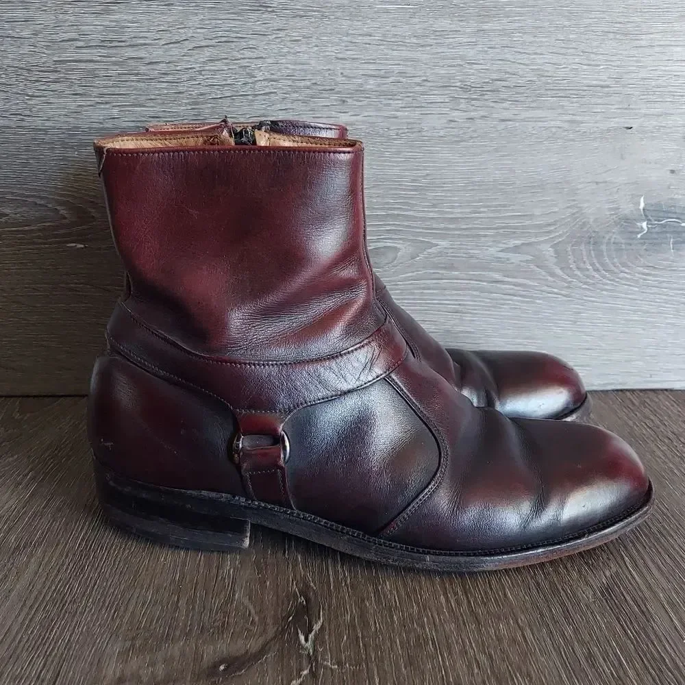 Vintage Breather Wright Leather Chelsea Boots 7.5D